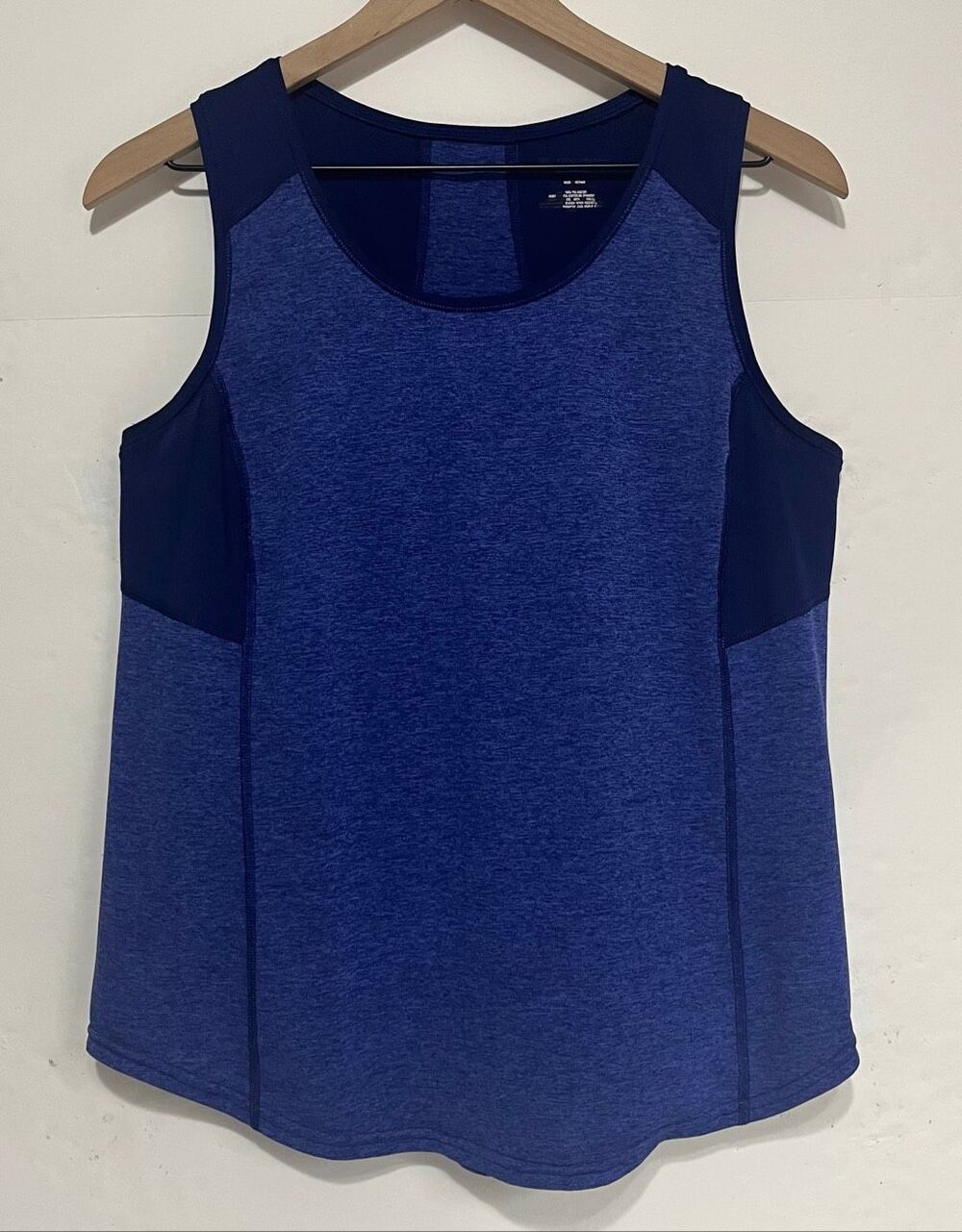Tek Gear Blue Athletic Tank Top Size L